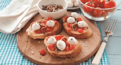 Neapolitan-style Bruschetta with Galbani Mozzarella - Galbani