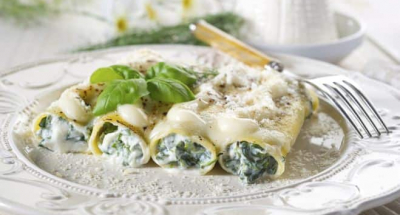 Galbani Ricotta and Spinach Cannelloni - Galbani