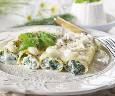 Galbani Ricotta and Spinach Cannelloni - Galbani