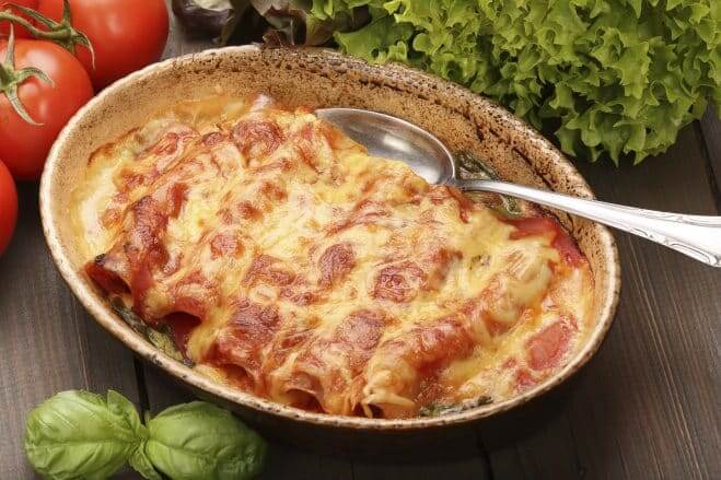 Galbani Mozzarella Cannelloni with Ham - Galbani