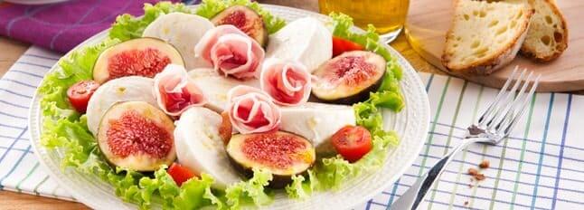 Galbani Mozzarella Caprese Salad with Figs - Galbani