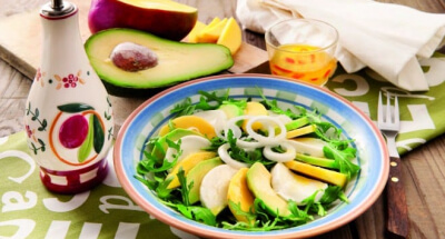 Galbani Mozzarella, Mango and Avocado Salad - Galbani