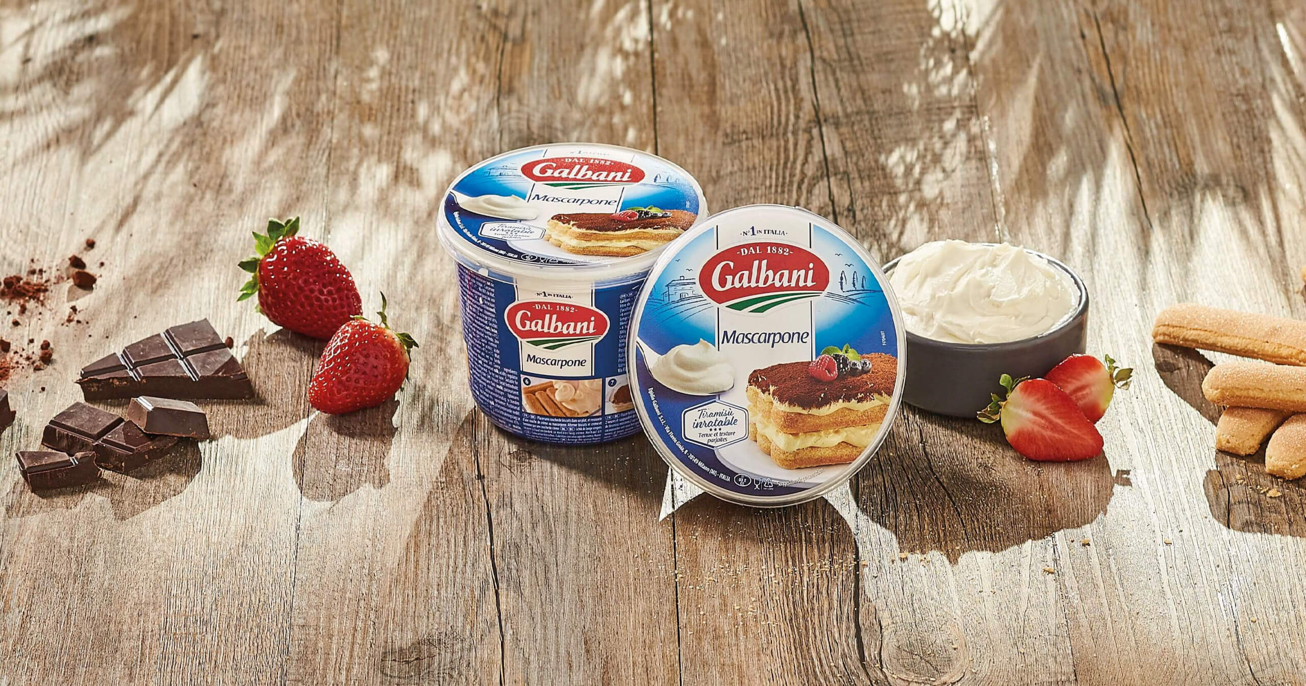 Chocolate Ice Cream with Galbani Mascarpone - Galbani