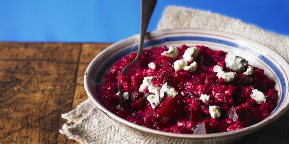 Galbani Dolcelatte and Beetroot Risotto - Galbani