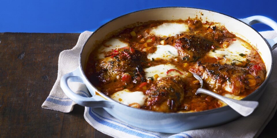 Cacciatore Chicken with Galbani Mozzarella - Other Dishes | Galbani