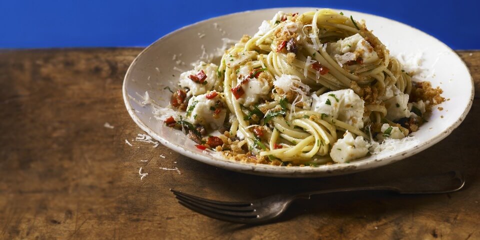 Galbani Mozzarella and Chilli Linguine - Galbani