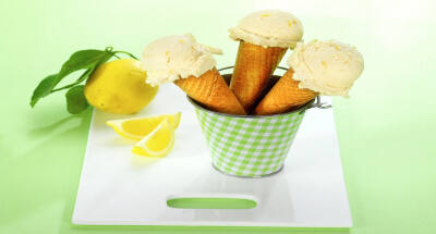 Lemon Ice Cream with Galbani Mascarpone - Galbani