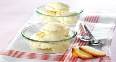 Vanilla Ice Cream with Galbani Mascarpone - Galbani