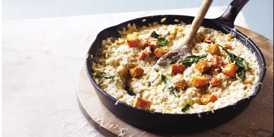 Galbani Ricotta, Butternut Squash and Sage Risotto - Galbani