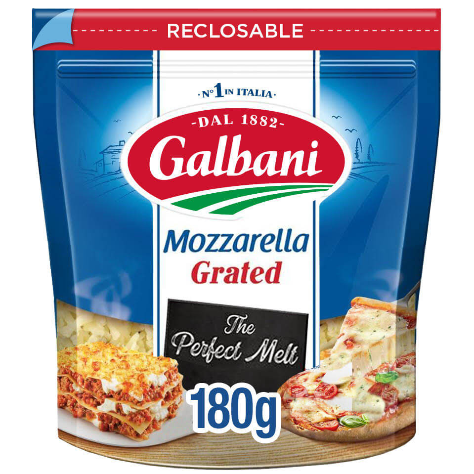 Galbani Grated Mozzarella Cheese 180g