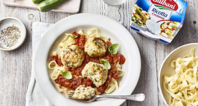 Ricotta & Courgette Meatballs - Galbani