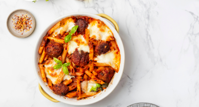 Meatball Pasta Bake - Galbani