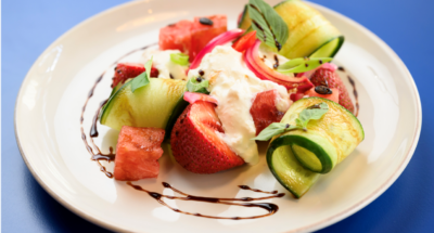 Burrata, Strawberries & Cream Summer Salad - Galbani