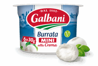 Galbani Burrata Mini 180g - Galbani